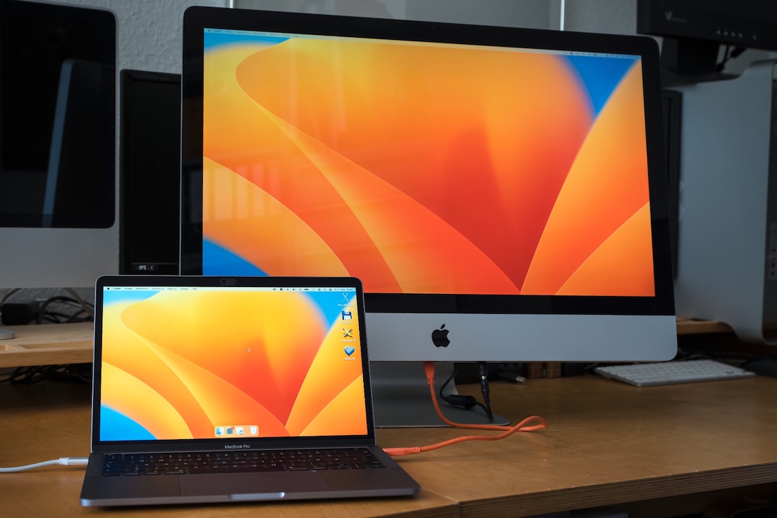 iMac als Monitor mit USB-C, HDMI und Displayport Anschluss
